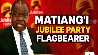 Fred Matiang'i full speech on Uhuru Kenyatta, Jubilee Party, OPPOSITION FLAGBEARER
