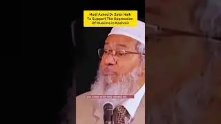 Modi Sent his people to Zakir naik to support Him #muslim #muslimah #zakirnaik #muftitariqmasood