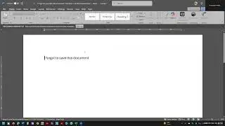 Быстрое восстановление несохраненных документов в WORD