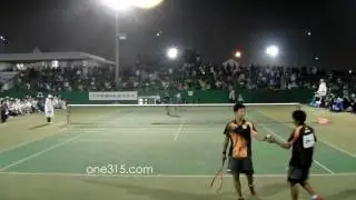 ★アジアソフトテニス選手権2016　ダブルス男子　決勝戦　船水(颯)・上松ー内本・丸山