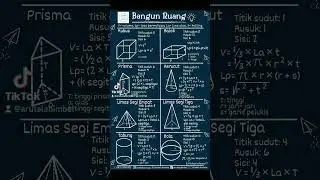 sifat dan rumus bangun datar dan bangun ruang
