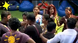 Big Boss 6 Tamil Fight Azeem Vs Aysha and Vikraman. Asal Vs Dhanalakshmi. #BB6