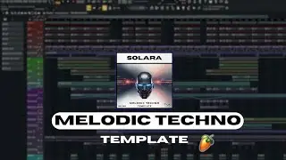 Melodic Techno Template - Solara | FL Studio | Inspired by Anyma & the Afterlife Label 