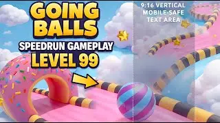 Going Balls Level 99 😱 | INSANE Speedrun Gameplay
