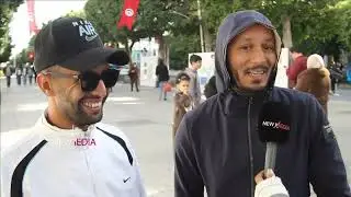 جزائريين اول مرة في تونس : تفرجنا في المنتخب  وكانت أجواء رائعة و نتمناو نحضرو على إحتفالاتكم