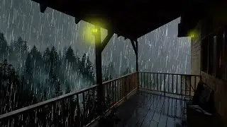 Lluvia Relajante Para Dormir - Sonido de Lluvia y Truenos - Rain Sound for Sleeping, Relax 181
