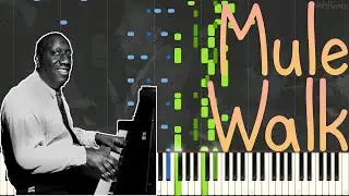 James P. Johnson - Mule Walk 1939 (Fast Stride Piano Synthesia)