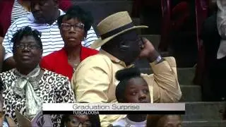 Navy Mom Surprises Son at His Graduation