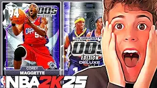 OPENING MY FREE GUARANTEED PINK DIAMOND OR DIAMOND PACK FROM TRIPLE THREAT PARK IN NBA 2K25 MyTEAM!