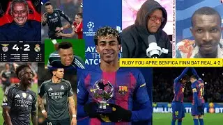 Rudy fou apre benfica finn bat real 4-2 & Barcelone kalifye pou 1/8ieme finale nan LDC.