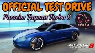 Asphalt 8 | Porsche Taycan Turbo S - STATS + TEST DRIVE | Super G Black