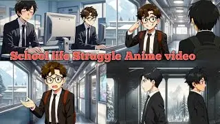 School Life Struggles | Anime Story in Hindi