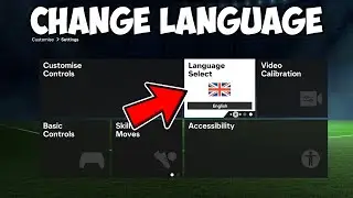 HOW TO CHANGE LANGUAGE IN EAFC 24 - EDIT GAME LANGUAGE (FIFA 24)