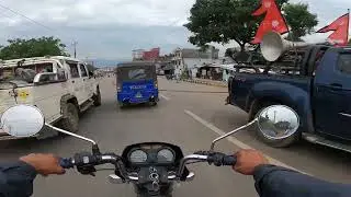 First MOTOVLOG on Yamaha YBX125/ Roaming around city/Surkhet/@Themanfromlate90s
