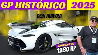 LOS AUTOS MÁS ÉXOTICOS en el GP HISTÓRICO 2025 - Velocidad Total