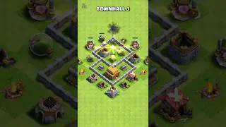 Super Wizard | Town Hall 3 Max VS All 1 Max Troops | Super Troops | Clash of Clans | @Krazy4Clash