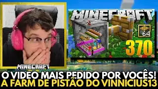🚨O GRANDE DIA CHEGOU! REAGINDO A SUPER FARM DE PIST&Atilde;O DO @viniccius13 !