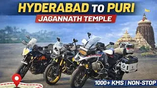 Hyderabad To Puri Jagannath Temple | 1000+ Kms | Via Vijaywada, Visakhapatnam | Day 1