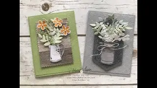 Stampin' Up Country Home Cards
