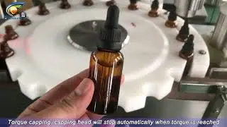 kratom Tincture Filling Line丨Sleep Oil CBN Filling Capping Labeling machine