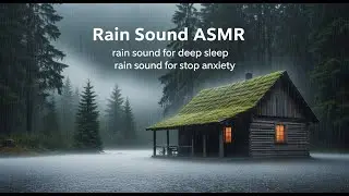Calm Thunder and Rain 🌧️⛈️ Deep Sleep Ambience for Night Rest