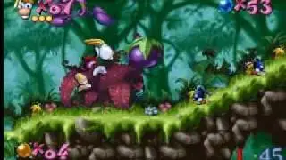 Rayman Gold walkthrough level 2/24 Fruity Fun