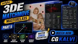 Refine Deviation value with Parameter Adjustment | Match move - Masterclass #CGKalvi