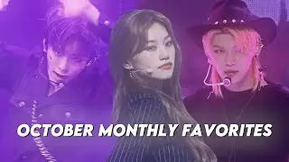monthly kpop favorites | october 2020