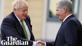 Boris Johnson holds press conference with Finnish president &ndash; watch live