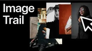Trendy Image Trail Mouse Follow in Webflow with p5.js