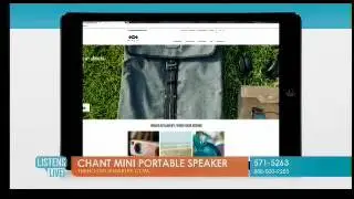 house of marley chant mini portable bluetooth speaker feature on wave 3 listens live november 17
