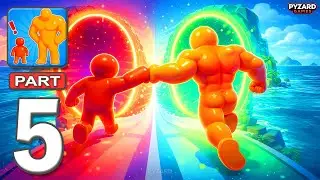 Tall Man Run - Gameplay Walkthrough Part 5 - Get Taller Run Faster (Android, iOS)
