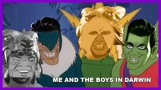 Darwin and the boys