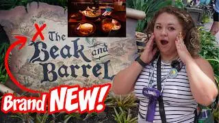 Disney CRAZIEST new PIRATE bar!!! Beak and Barrel at Disney Magic Kingdom Vlog
