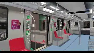 ( OpenBve) Kawasaki CRRC T251 Arriving Woodlands  Station
