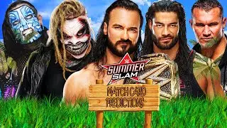 WWE SummerSlam 2020 - Match Card Predictions | SummerSlam 2020 Predictions | WWE SummerSlam |
