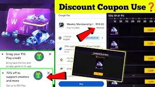 How To Claim Play Store Discount Offer | Play Store Special Offer Bay Kaise Kare | How to use offer🔥