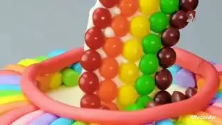 Рецепты радужный шоколадный кекс торт леденец cake transform CHILL