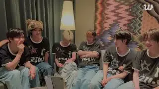 250607 엔시티 위시 단체 위버스 라이브 (로그아웃)