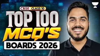 Class 10 Maths Boards 2026 | Top 100 Most Important MCQs | Abhinay Sir