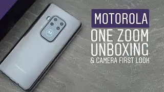 Motorola One Zoom Unboxing + Camera First Look