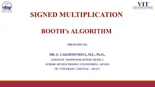 Signed Multiplication - Booth's Algorithm