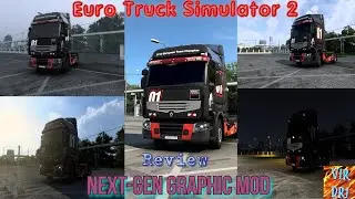 Euro Truck Simulator 2 | NEXT-GEN Graphic Mod 1.04 | 1.43 | Gameplay |