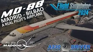 This &lsquo;Unpopular&rsquo; Airliner Is Actually a Simulation Masterpiece | Let's FLY THE MADDOG | MAD-BIO