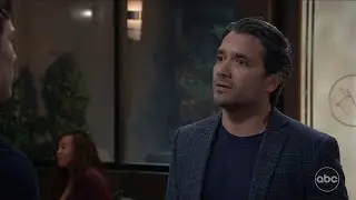 Dante Approaches Michael To Get Answers On Drew's Shooting on General Hospital (Sept. 9, 2025)