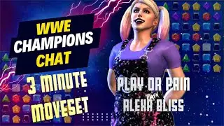 Alexa Bliss Play or Pain | 5 Minute Movesets | WWE Champions