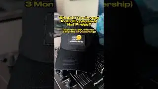 Is the Hotronix IQ 360 the best hat press and a good investment? Depends on your business model 🙏🏼