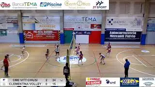 CME VITT CHIUSI  VS  CLEMENTINA VOLLEY