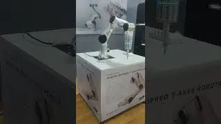 #IMTEX-2025 #BANGALORE #ROBOT #HUMAN INSPIRED 7-AXES ROBOT.