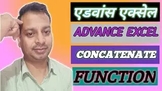 CONCATENATE with CHAR! IF! VLOOKUP Function in Advance Excel in Hindi @knowledgejunctionmap1991
